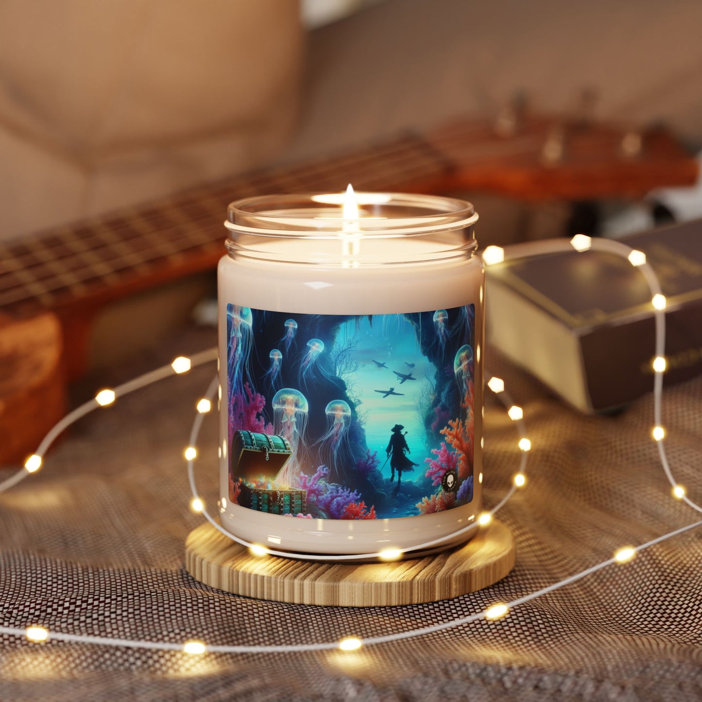 "Treasures of the Deep" - The Alien Scented Soy Candle 9oz