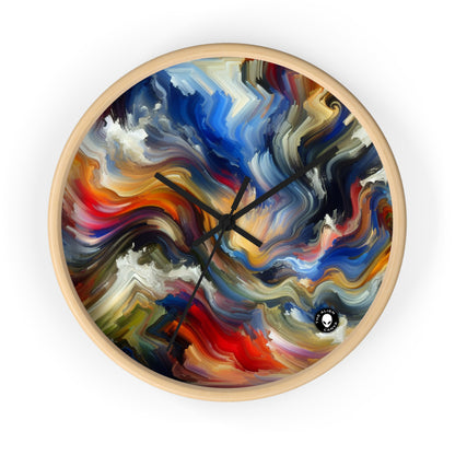 "Cacophony of Conflict" - The Alien Wall Clock Expressionism