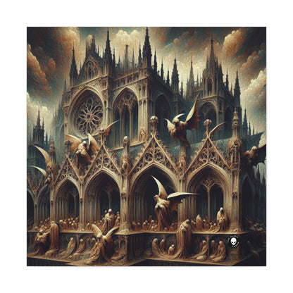 - The Alien Canva Gothic Art