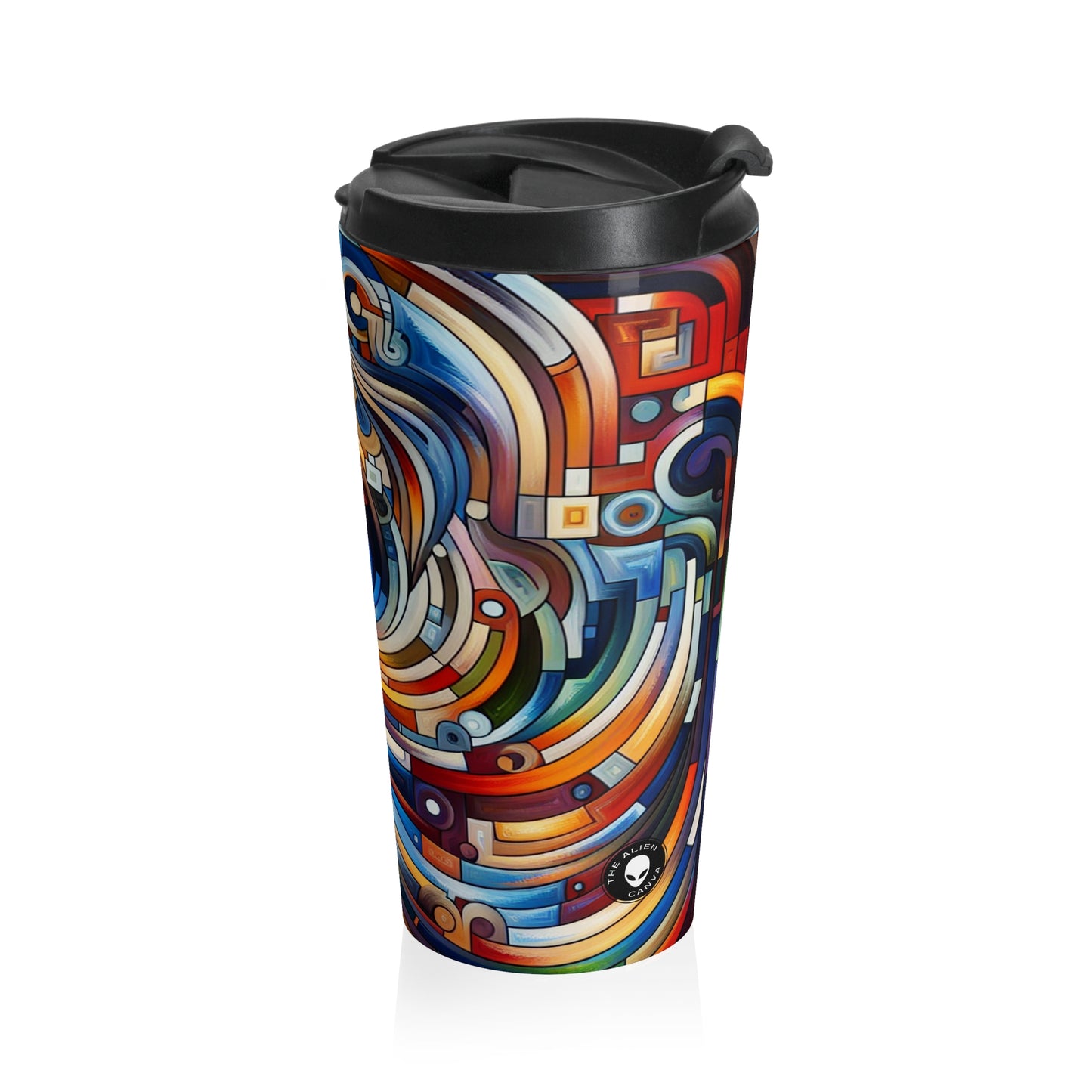 "Harmony in Motion: A Kinetic Exploration" - The Alien Stainless Steel Travel Mug Kinetic Art