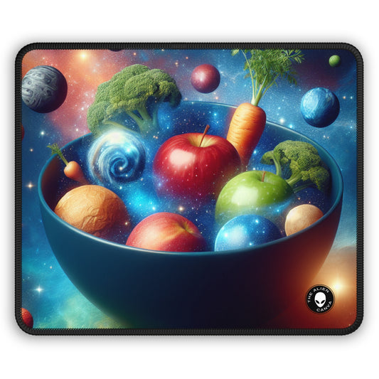 "Salade de fruits galactiques" - Le tapis de souris de jeu Alien