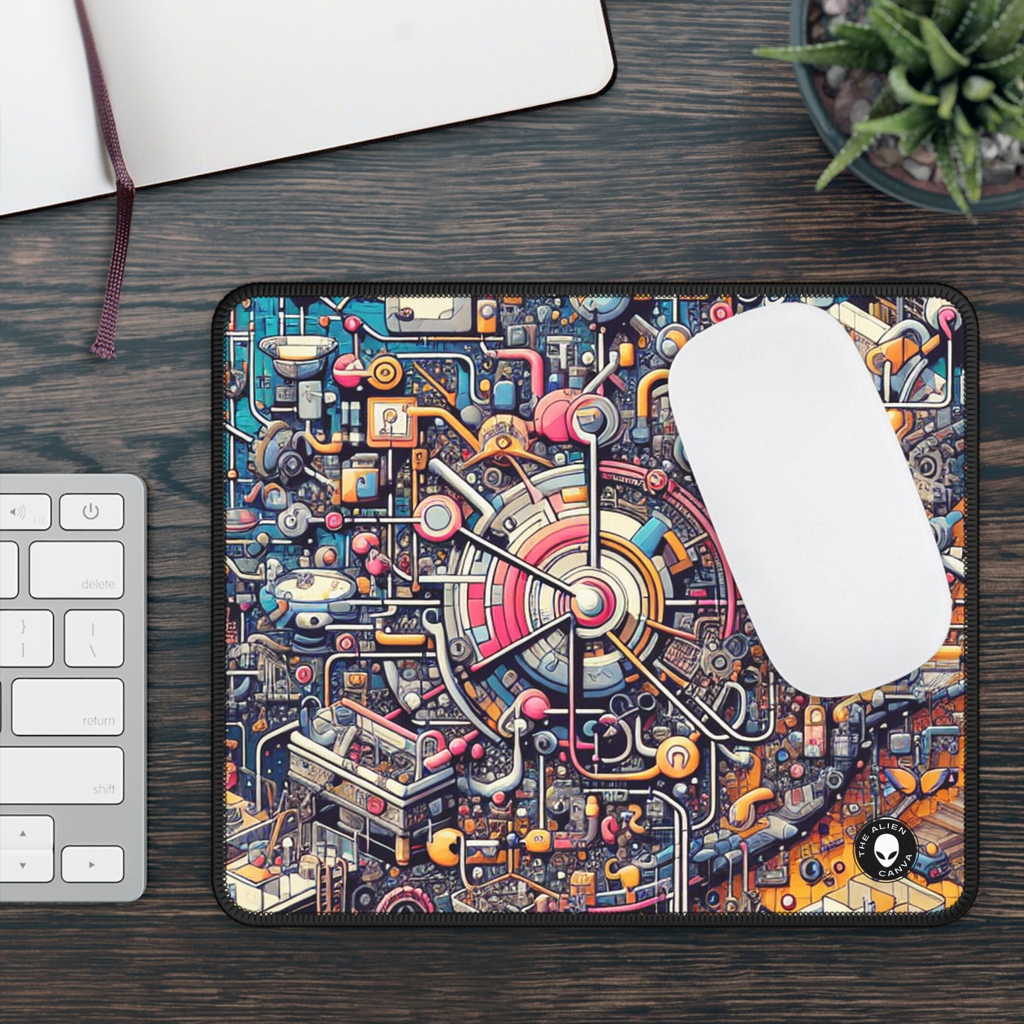 "Connection Points: Exploring Human Interactions in Public Spaces" - The Alien Gaming Mouse Pad Relational Art