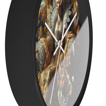 "The Splendor of a Renaissance Queen" - The Alien Wall Clock Rococo