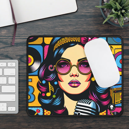 "Celebrating Pop Iconography: A Retrospective Portrait" - The Alien Gaming Mouse Pad Pop Art