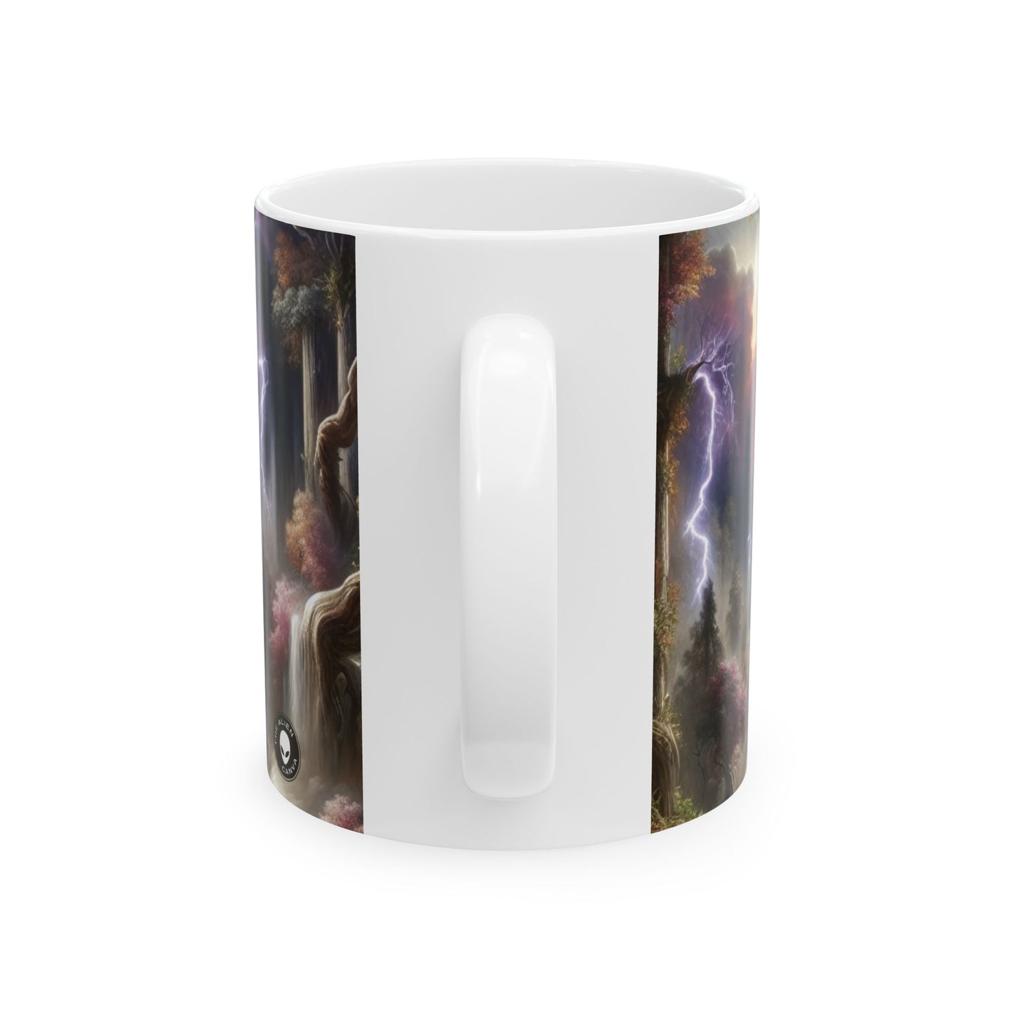 "Bosque Trueno" - La taza de cerámica alienígena 11oz