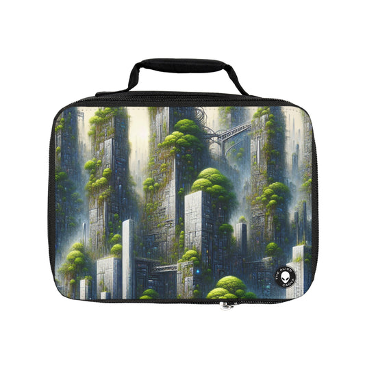 "Biodome Cityscape"- The Alien Lunch Bag