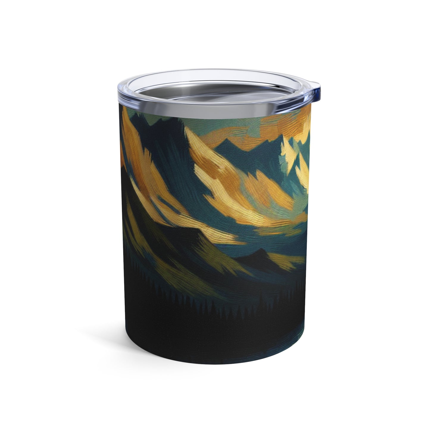 "Sentinelle silencieuse des bois ombragés" - The Alien Tumbler 10oz Tenebrism