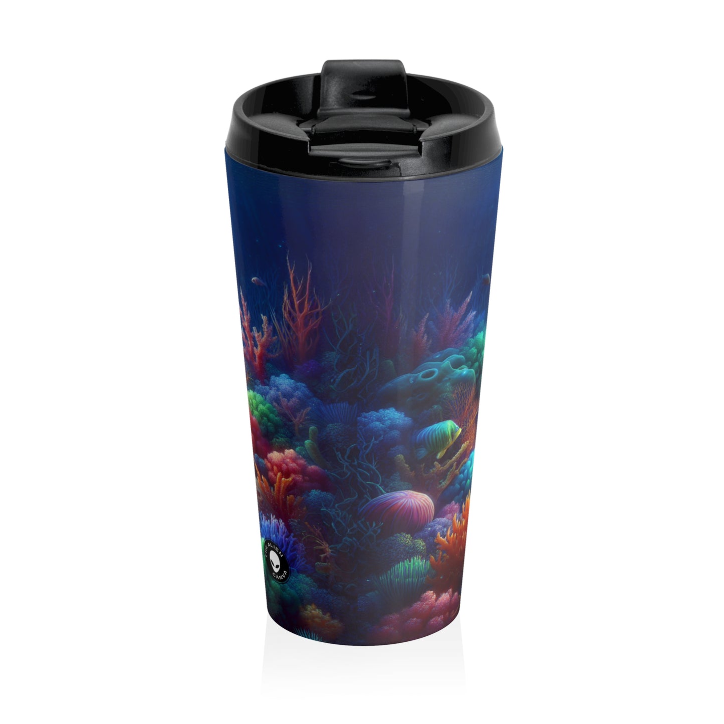 "Treasures of the Deep" - The Alien Stainless Steel Travel Mug