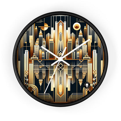 "Luxe Deco: Elegancia artística en el Grand Hotel" - The Alien Wall Clock Art Deco