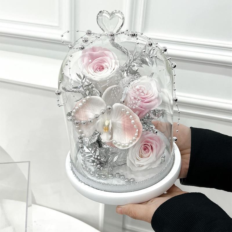 Preserved  Flower Goddess Festival Gift ROSE Aurora ROSE Flower Box