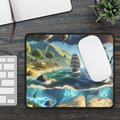 "Virtual Reality Odyssey: An Immersive 3D Art Experience" - The Alien Gaming Mouse Pad Virtual Reality Art Style