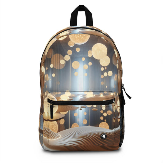 "Temporal Reflections: An Interactive Art Installation on Time and Memory" - The Alien Backpack Installation Art
