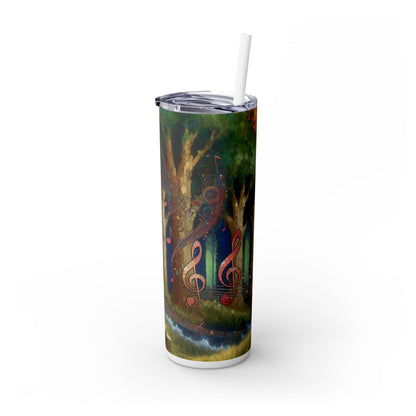 « Melodic Grove » - Le verre fin Alien Maars® avec paille 20 oz