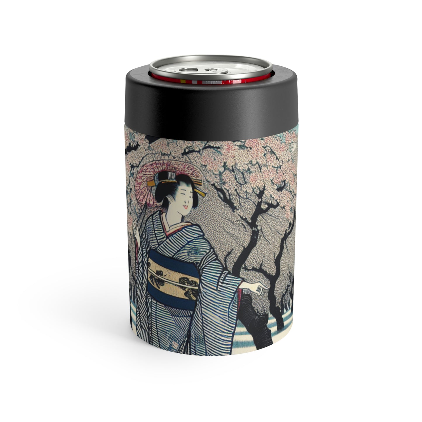 "Blossoming Sky" - The Alien Can Holder Ukiyo-e (Impresión en madera japonesa)