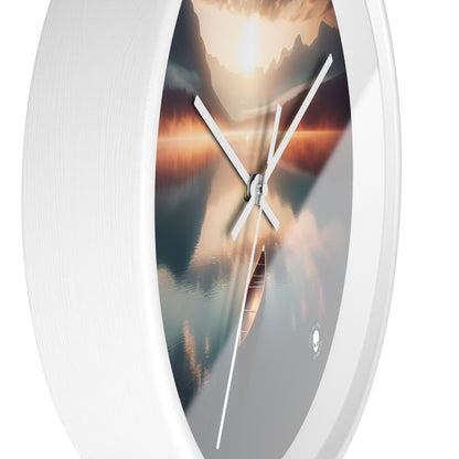 "Tranquil Morning" - The Alien Wall Clock