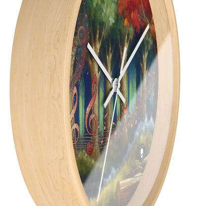 "Melodic Grove" - The Alien Wall Clock