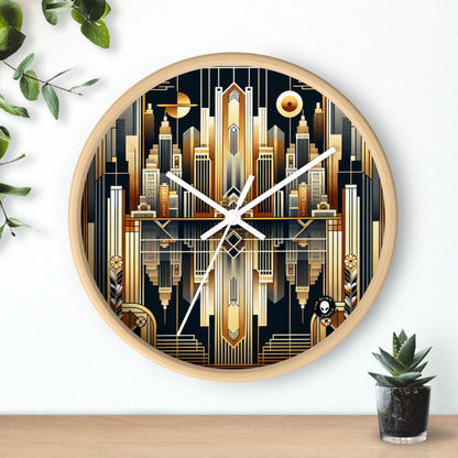 "Luxe Deco: Elegancia artística en el Grand Hotel" - The Alien Wall Clock Art Deco