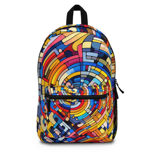 "Endless Possibilities" - The Alien Backpack Abstract Art Style