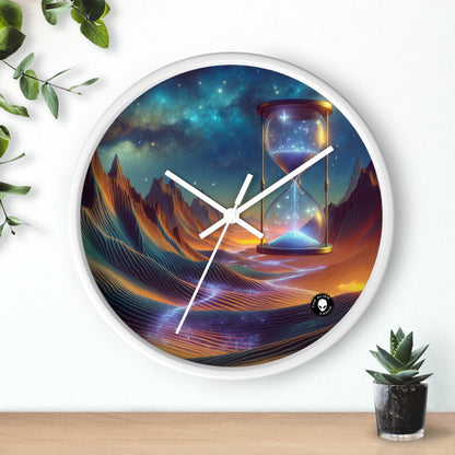 "Starry Sands of Time" - The Alien Wall Clock