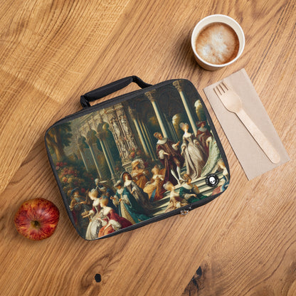 "Regal Elegance : Un portrait de jardin d'inspiration gothique" - The Alien Lunch Bag International Gothic