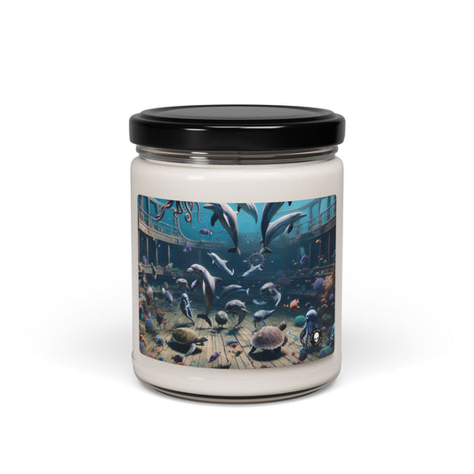 "Shipwreck Soiree: An Underwater Dance Party" - The Alien Scented Soy Candle 9oz