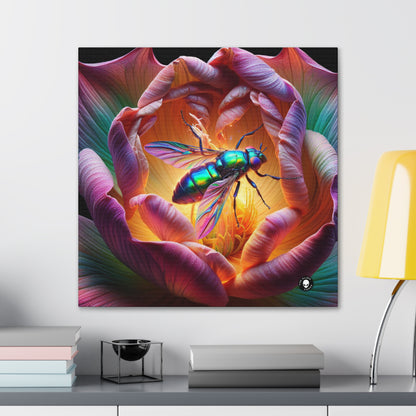 "La beauté de la nature : une mosaïque d'insectes hyperréaliste" - L'hyperréalisme Alien Canva