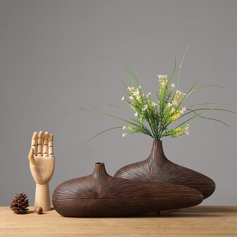 Resin Creative Tabletop Decoration Vase