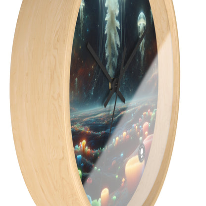 Jellyfish Dreamscape - The Alien Wall Clock