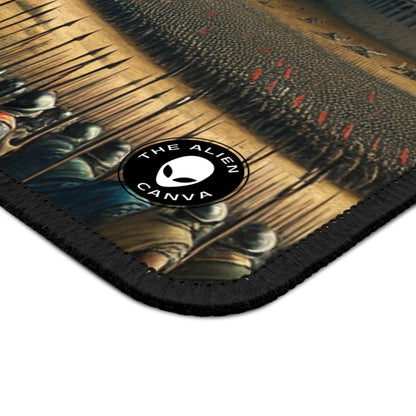 "Minerva Over the Renaissance Battlefield" - The Alien Gaming Mouse Pad Renaissance Art