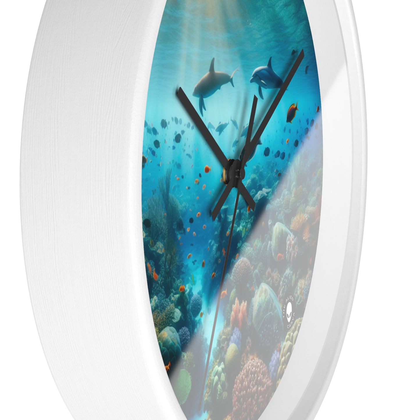 "Underwater Symphony" - The Alien Wall Clock