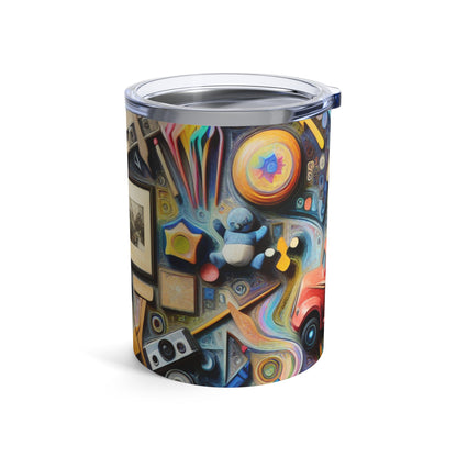 "Memory Lane: A Nostalgic Journey Through Time" - The Alien Tumbler 10oz