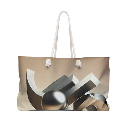 "Harmony in Nature: A Modernist Interpretation" - The Alien Weekender Bag Modernist Sculpture