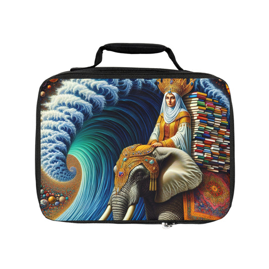 "The Wondrous Ride" - The Alien Lunch Bag Surrealism Style
