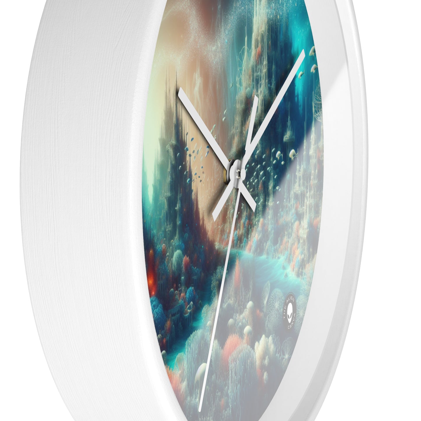 "Deep Sea Dreamscape" - The Alien Wall Clock