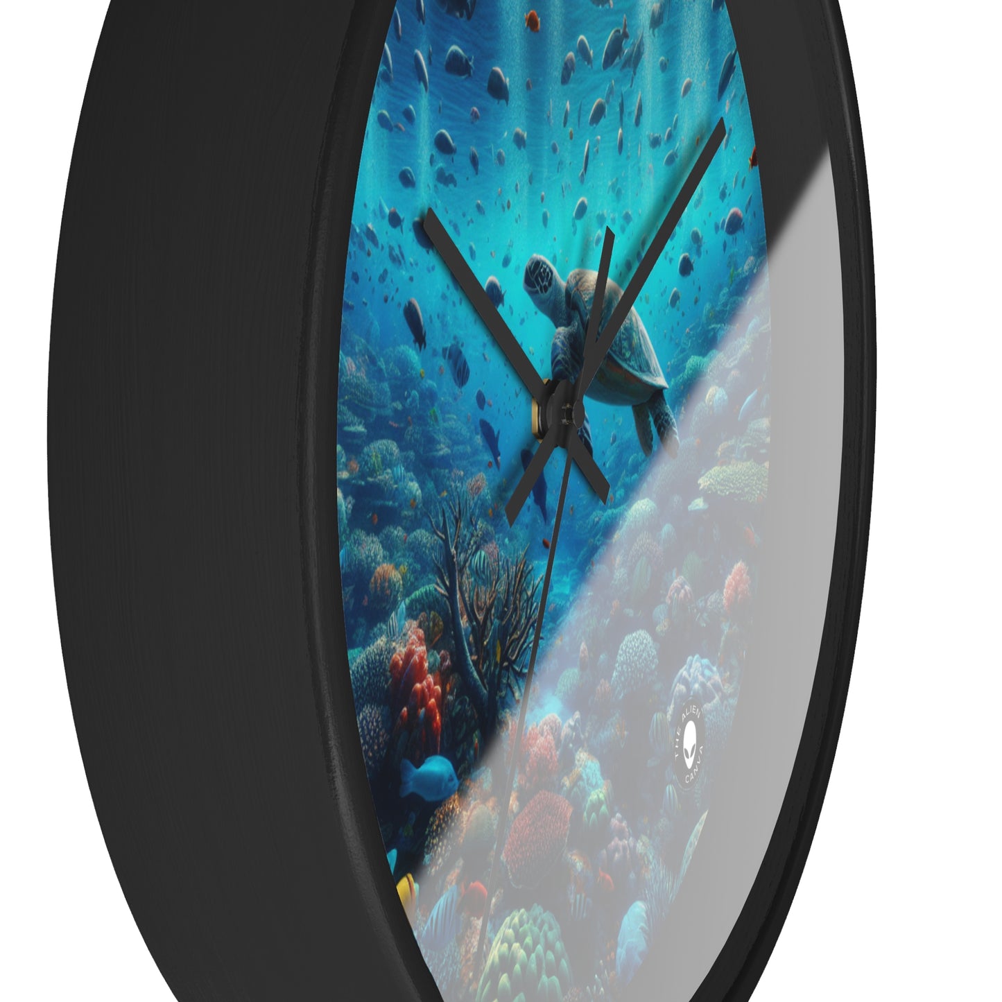 "Underwater Wonderland" - The Alien Wall Clock