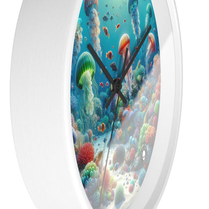 "Jellyfish Fantasy" - L'horloge murale extraterrestre