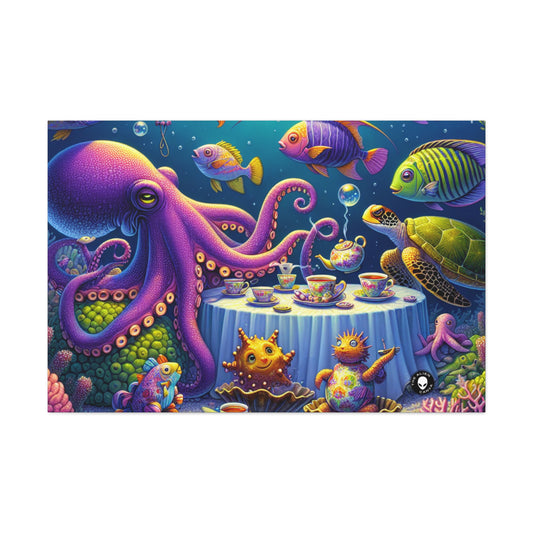 "Tea Time Under the Sea" - The Alien Canva