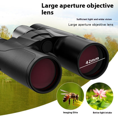 HD Night Vision Prism Binoculars Portable High Power Outdoor Waterproof