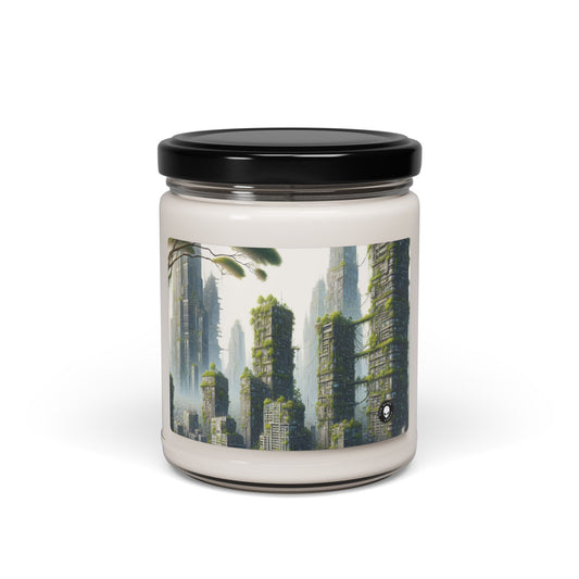 "Nature's Resurgence: The Urban Jungle" - The Alien Scented Soy Candle 9oz