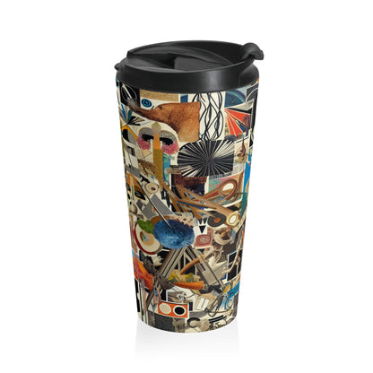 "Mysterious Poetry of the Natural World" - The Alien Stainless Steel Travel Mug Dadaism Style