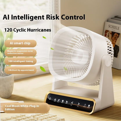 Circulateur d'air domestique intelligent pour ventilateur de bureau