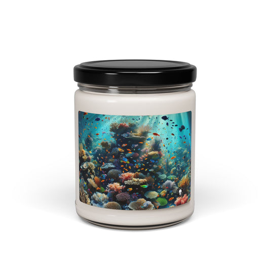 "Underwater Paradise: The Jewel of the Sea" - The Alien Scented Soy Candle 9oz