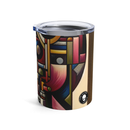 "Ma réflexion cubiste" - Le cubisme Alien Tumbler 10oz