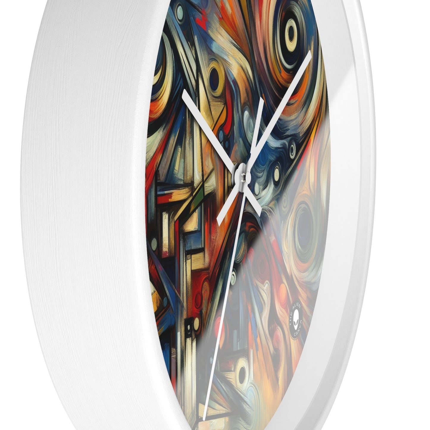 "Tempestuous Majesty" - The Alien Wall Clock Expressionism