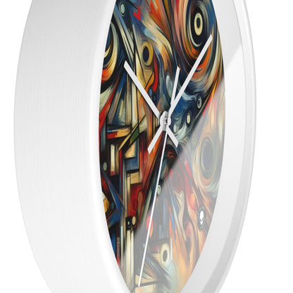 "Tempestuous Majesty" - The Alien Wall Clock Expressionism