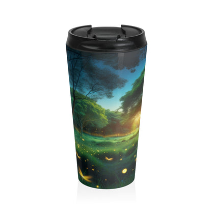 "Firefly Dusk" - The Alien Stainless Steel Travel Mug