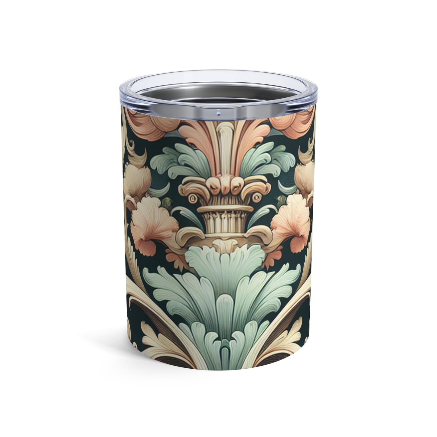 "Garden of Whimsy: A Rococo Fête" - The Alien Tumbler 10oz Rococo