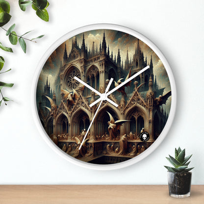 - The Alien Wall Clock Gothic Art