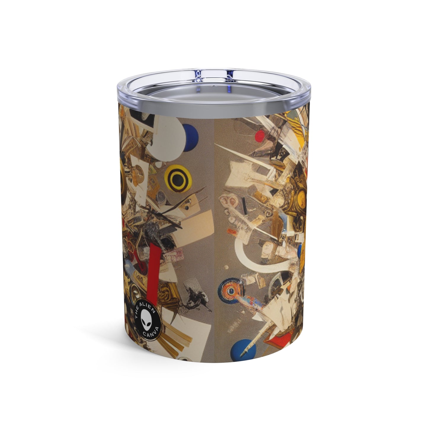 "Quirky Time Quack" - Le Dadaïsme Alien Tumbler 10oz