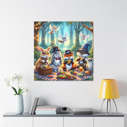 "Hats Off in the Enchanted Forest" - The Alien Canva